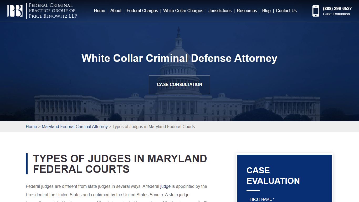 Types of Judges in Maryland Federal Courts | Magistrate Judges